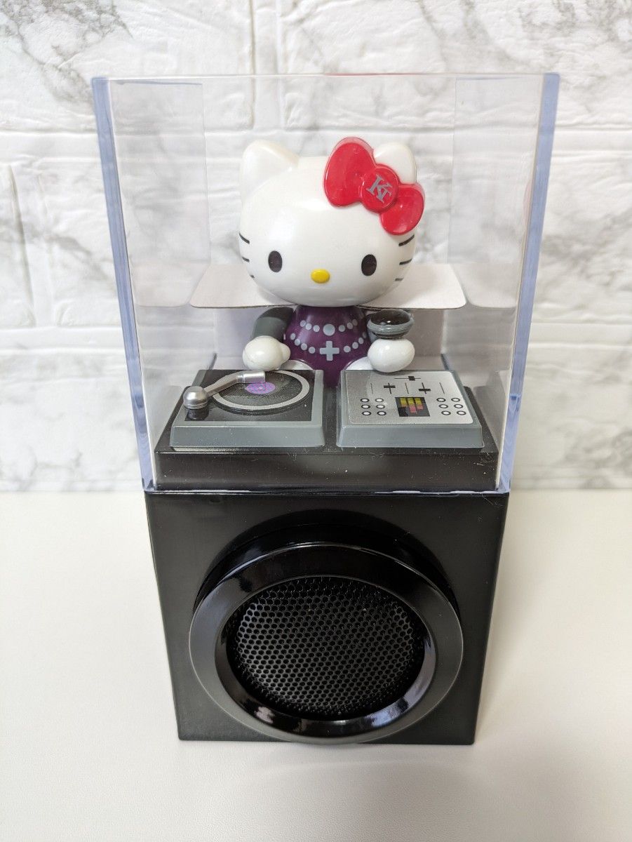希少 未使用 ハローキティ アクションDJスピーカー キティちゃん