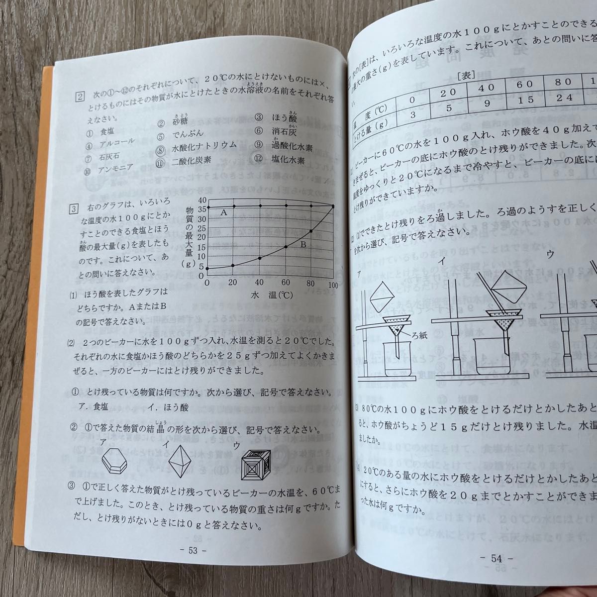 浜学園 春期講習 テキスト 算数 理科 国語 社会 4教科 問題集 本 中学受験