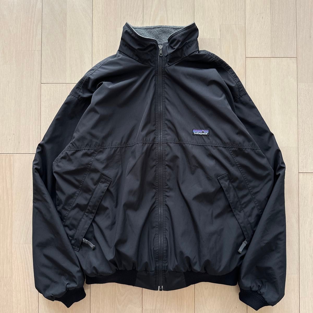 黒 M Patagonia パタゴニア シェルドシンチラ ジャケット ブラック