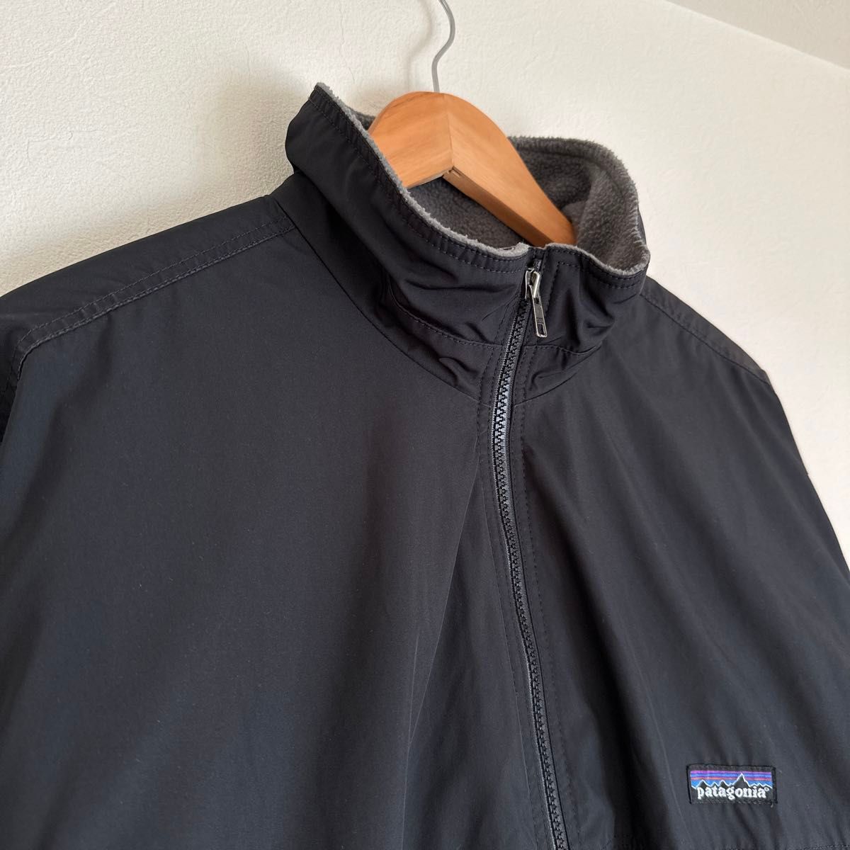 黒 M Patagonia パタゴニア シェルドシンチラ ジャケット ブラック