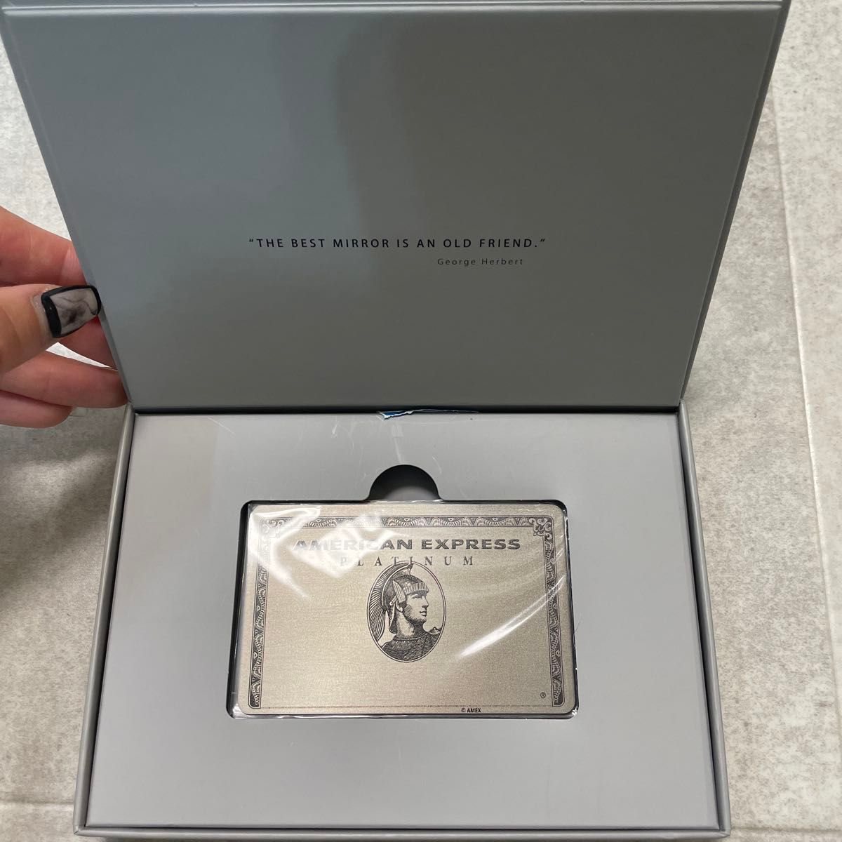 非売品】5枚セット アメックス プラチナカード ミラー 手鏡 ノベルティ