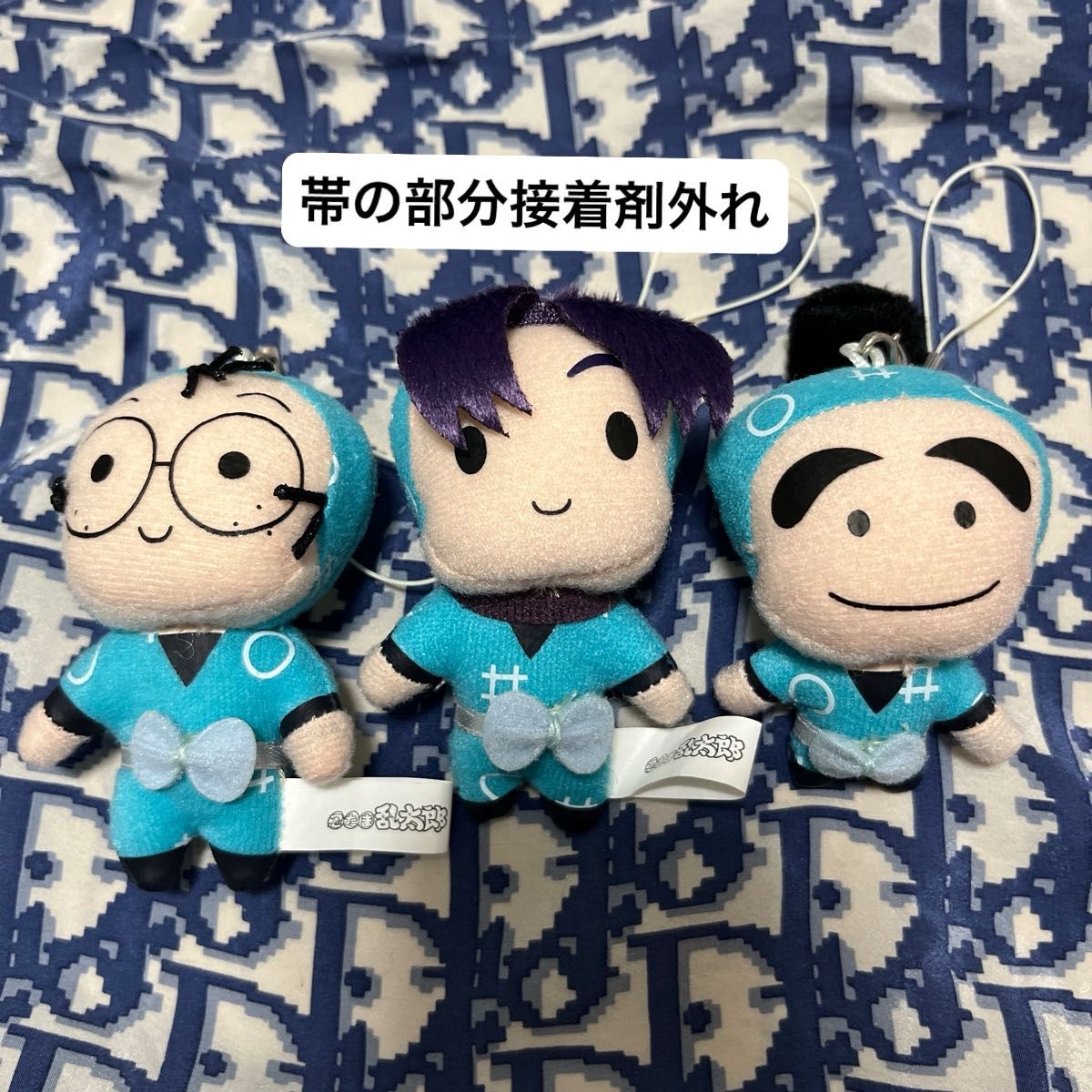 忍たま乱太郎 ぬいぐるみキーホルダー 1年生 猪名寺乱太郎 福富しんベ