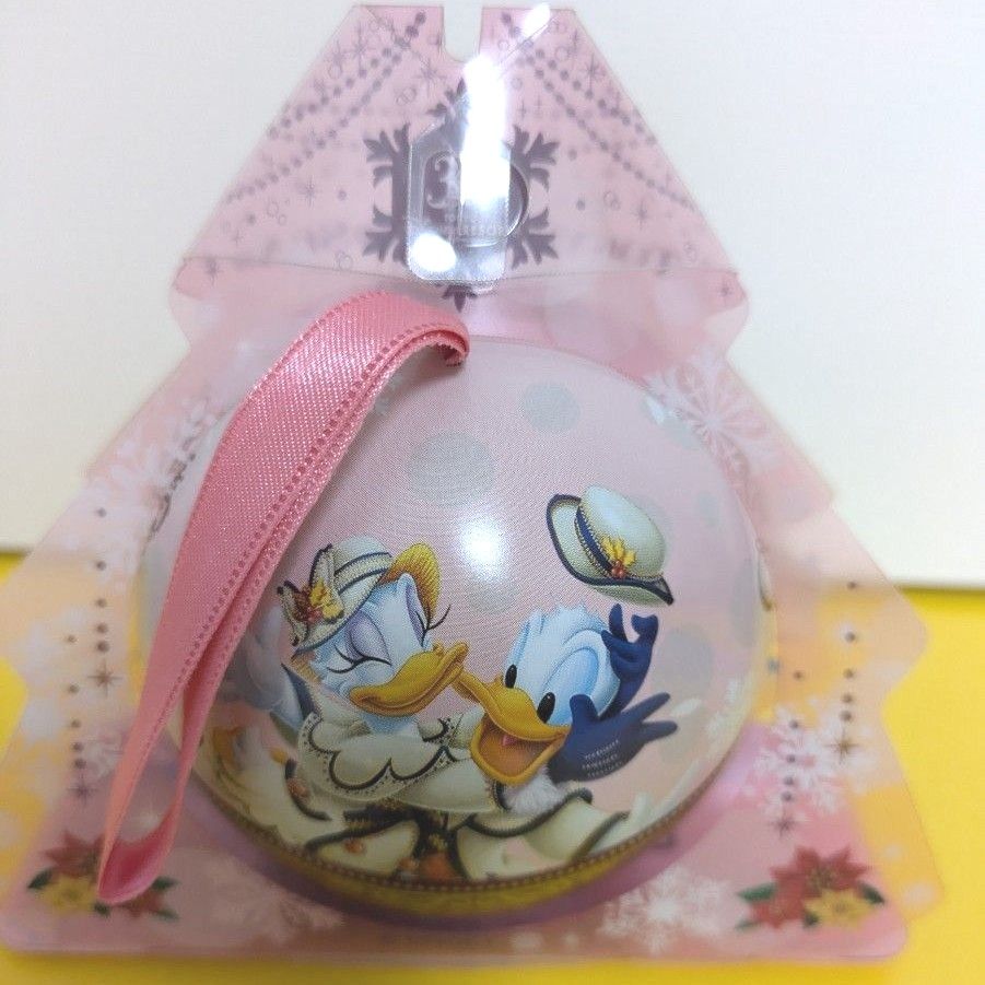 東京ディズニーシー 2018 クリスマス お菓子缶 オーナメント ミッキー