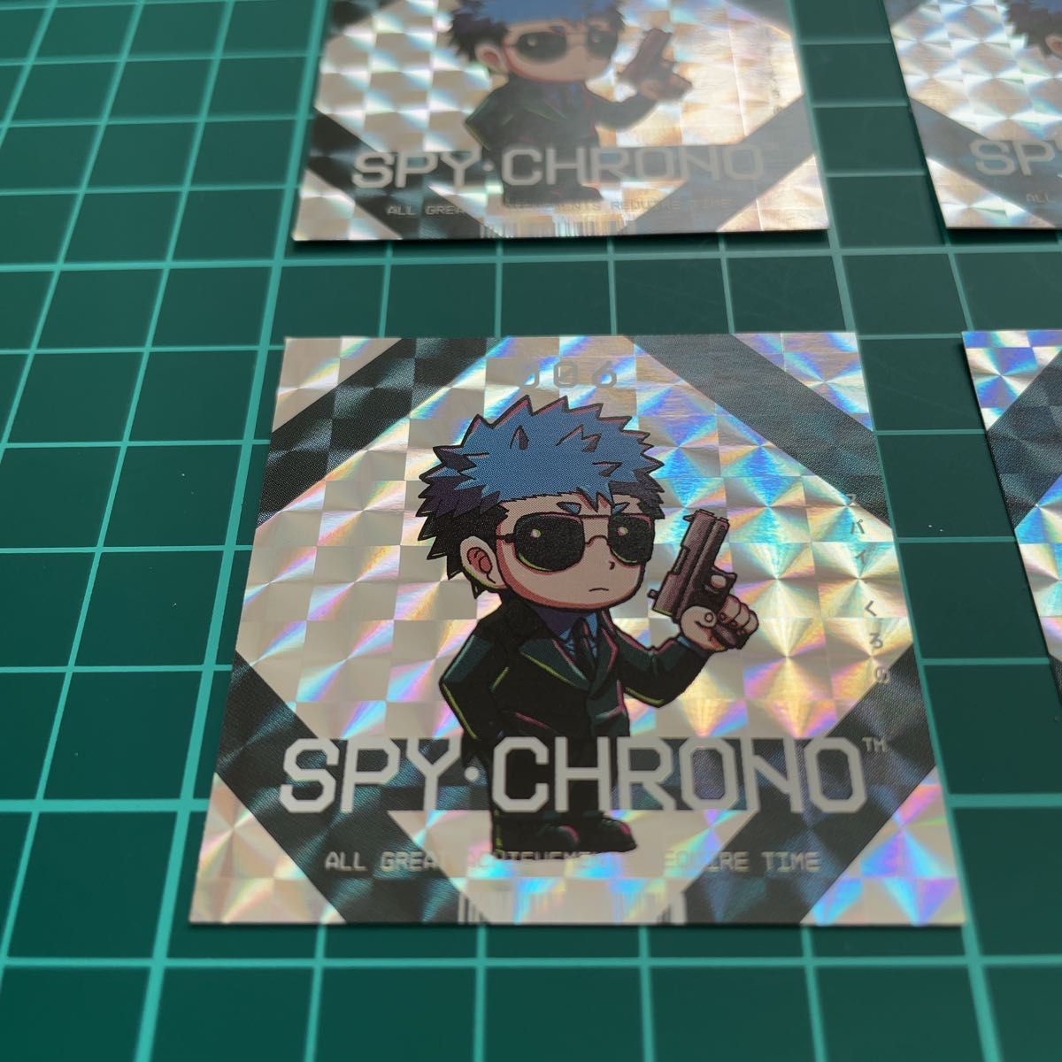 未使用 4枚セット】運命の巻戻士 ホログラムステッカー ホロステッカー