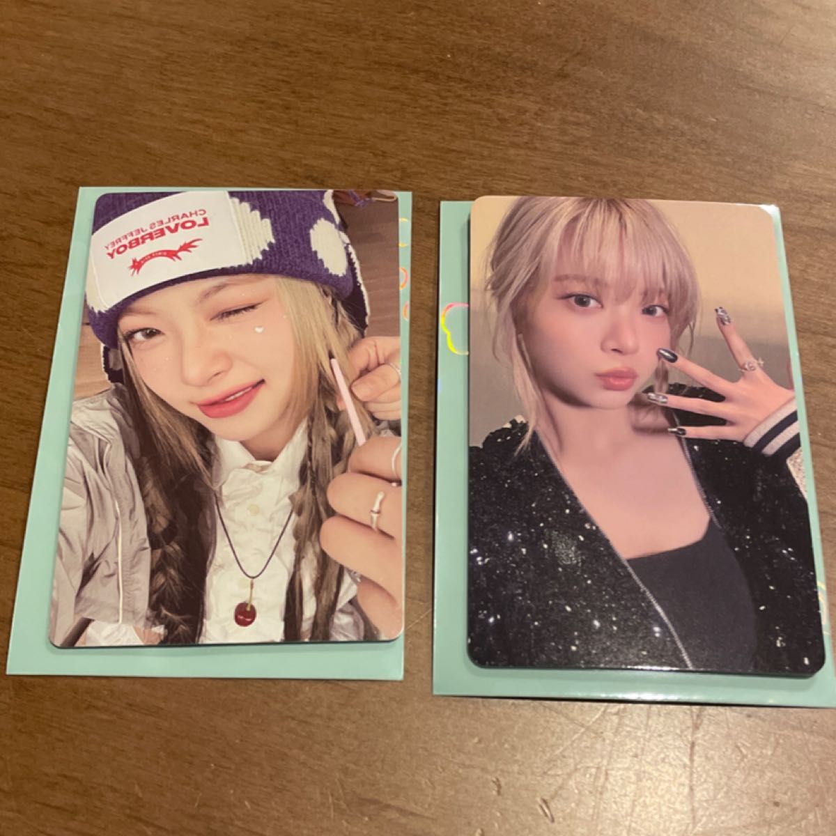 ウンチェ Le sserafim lesselafim ルセラフィム EASY ラキドロ トレカ