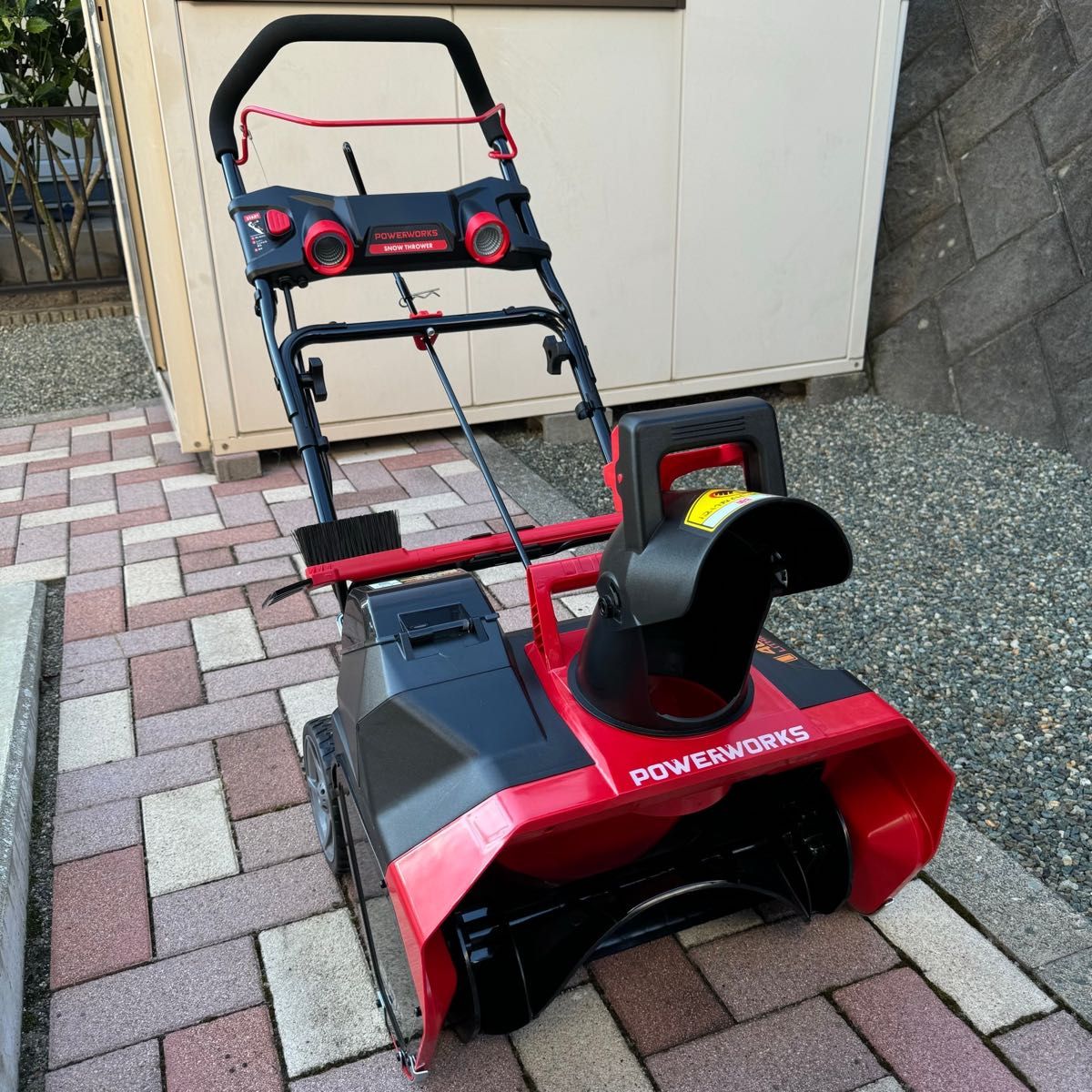 ハイガー 電動除雪機 コードレス SNE402 バッテリ駆動タイプ（本体＋大