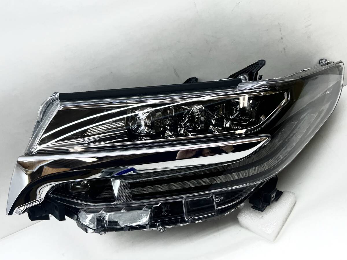 即決 3眼 ハ アルファード 30 後期 / LED トヨタ 純正 左 ヘッドライト