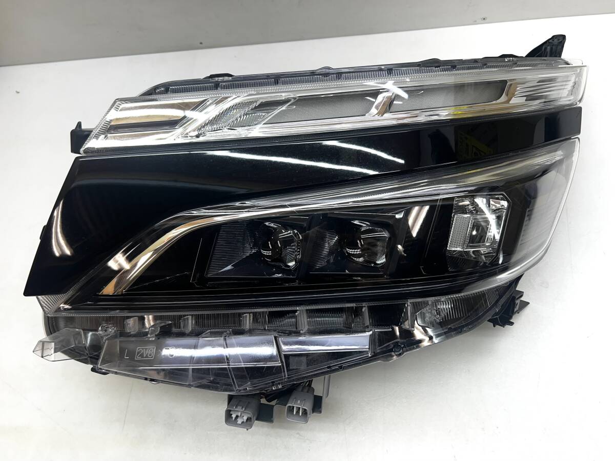即決 K ヴォクシー 80 後期 / LED トヨタ 純正 左 ヘッドライト