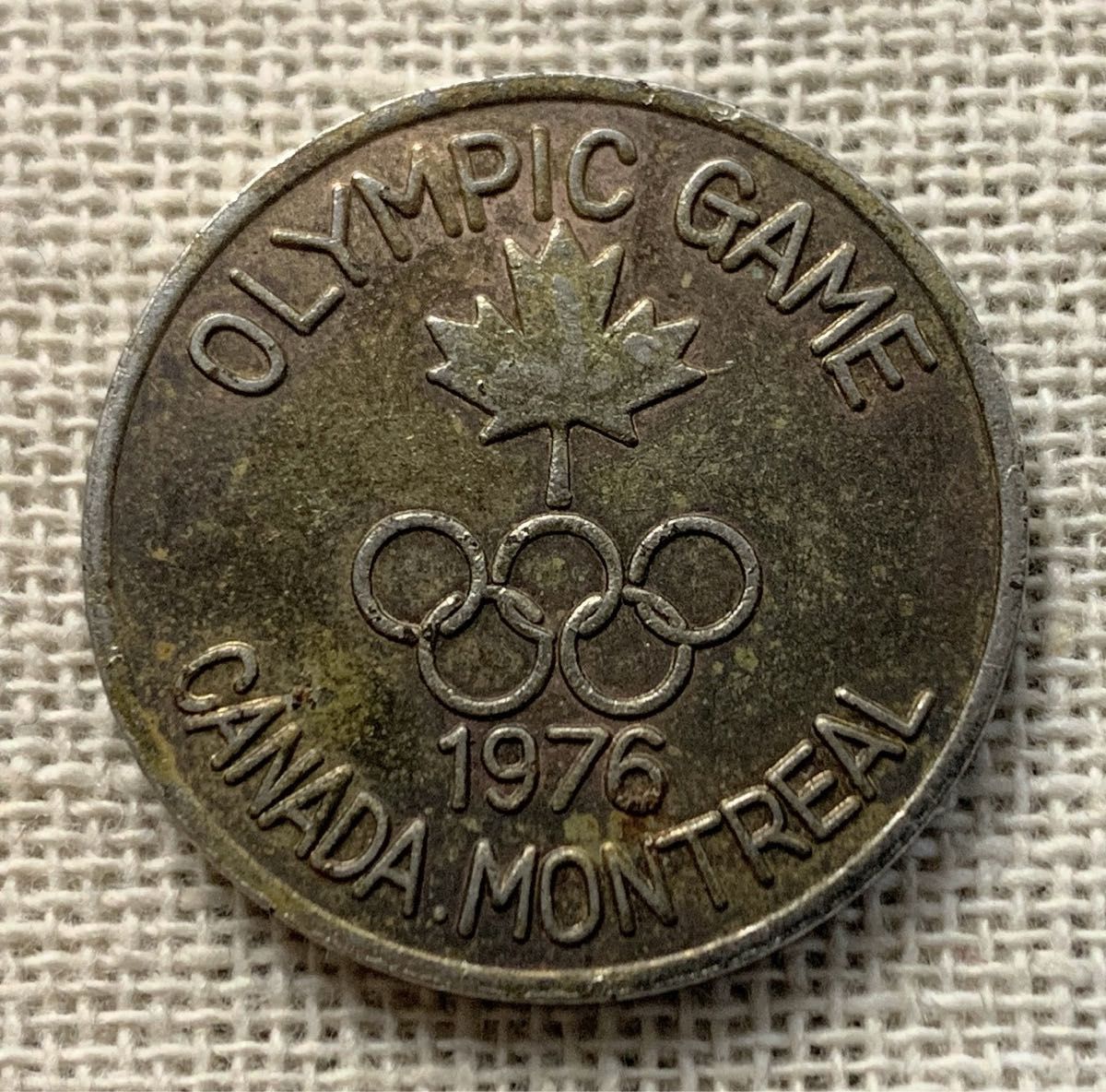1976年 カナダ モントリオールオリンピック 女子バレー 記念メダル