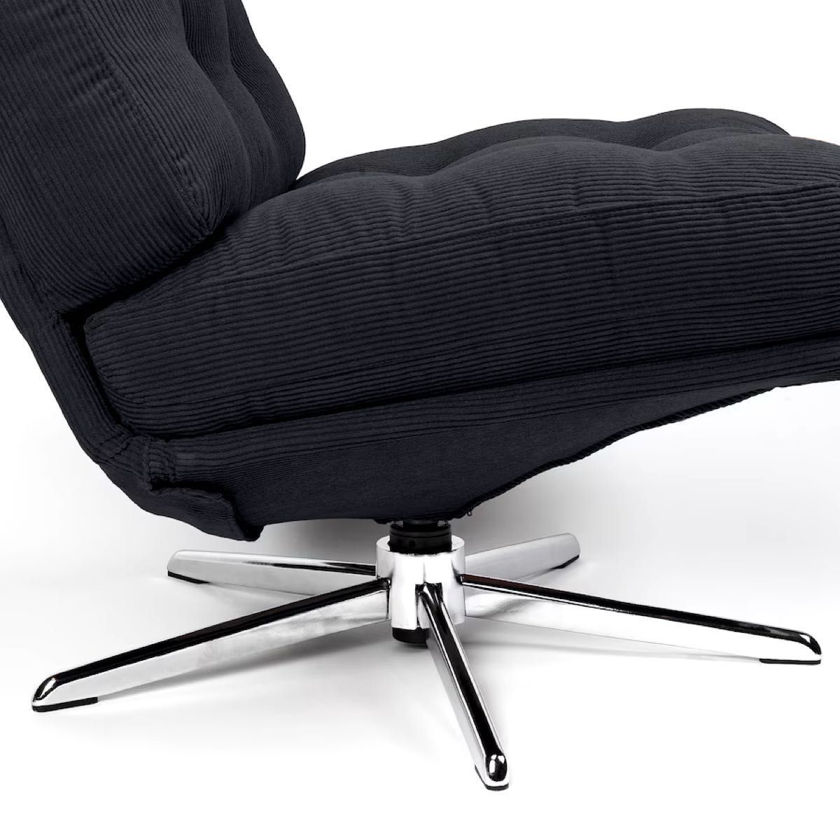 美品】イケア IKEA ディヴリンゲ 回転パーソナルチェア 1人掛けソファ