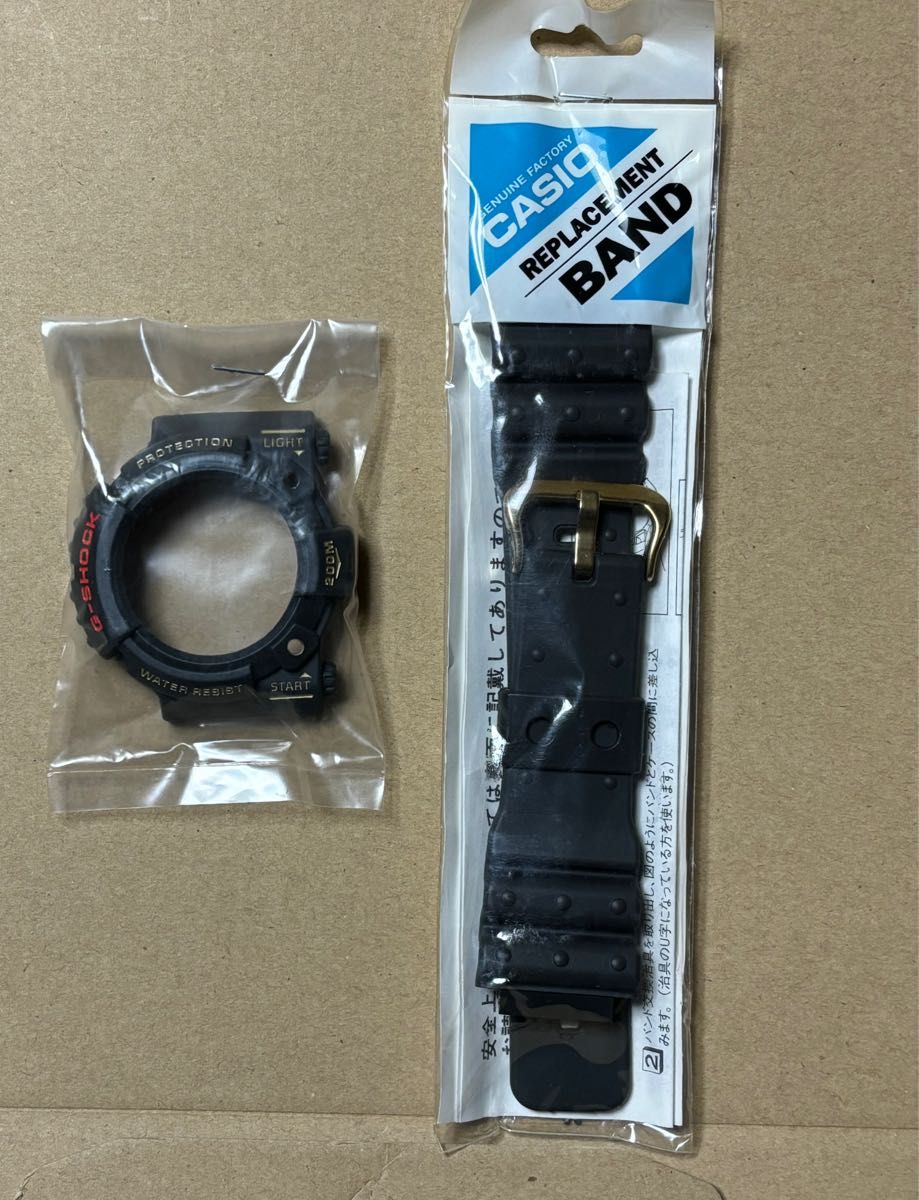 未使用カシオ純正ベルトベゼルセット初代フロッグマンDW-6300FROGMAN G