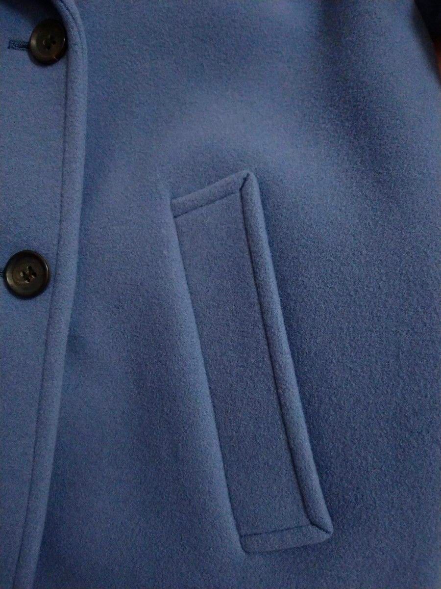 IENA イエナ 美品 ダブルモッサコート 38 ブルー｜Yahoo!フリマ（旧