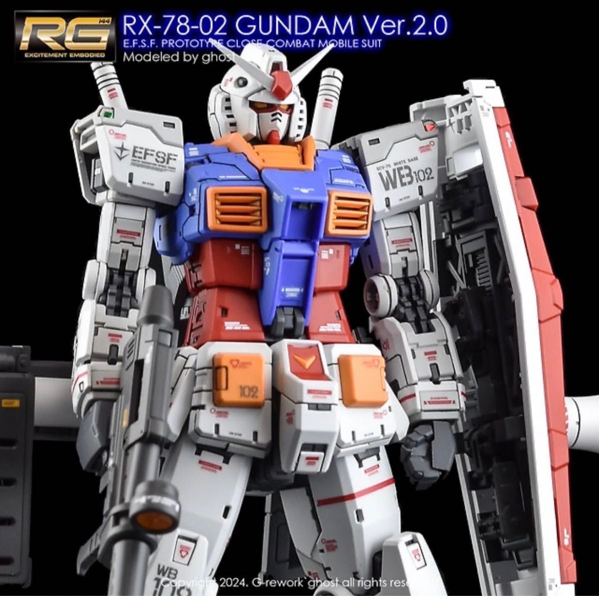 RG 1/144 RX-78-2 ガンダム Ver 2 0 専用水転写式デカール｜Yahoo