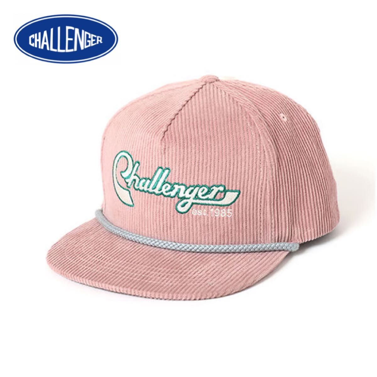 チャレンジャー CHALLENGER コーデュロイ キャップ PINK 長瀬智也
