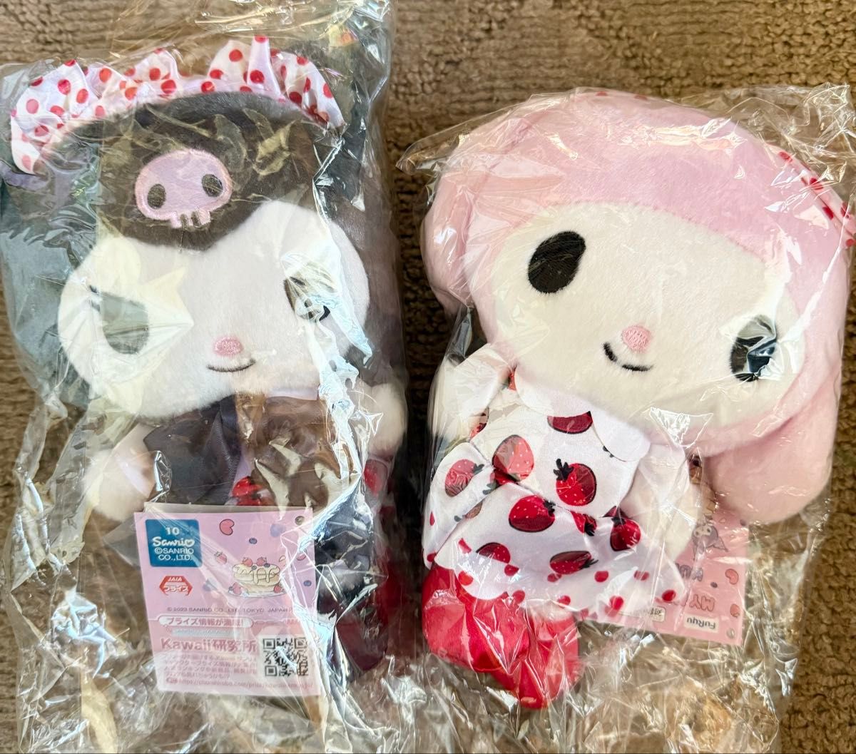 マイメロディ・クロミ いちごロリータぬいぐるみ 新品未開封 サンリオ