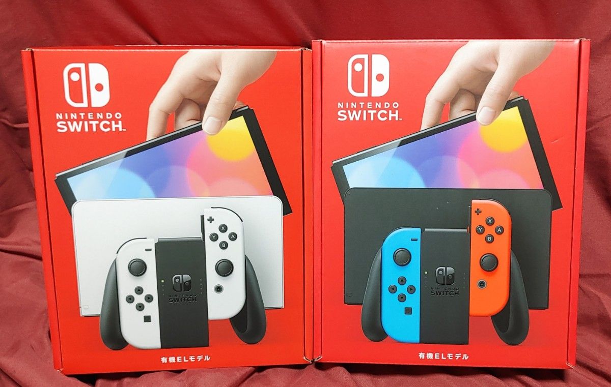 ニンテンドースイッチ 本体 有機EL 新品 未使用 2台 セット Nintendo