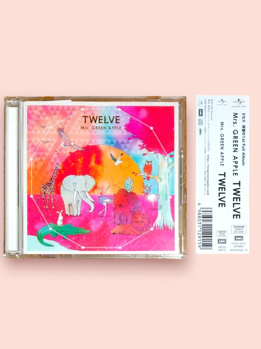 初回限定盤】Mrs GREEN APPLE/TWELVE (DVD付)｜Yahoo!フリマ（旧PayPay