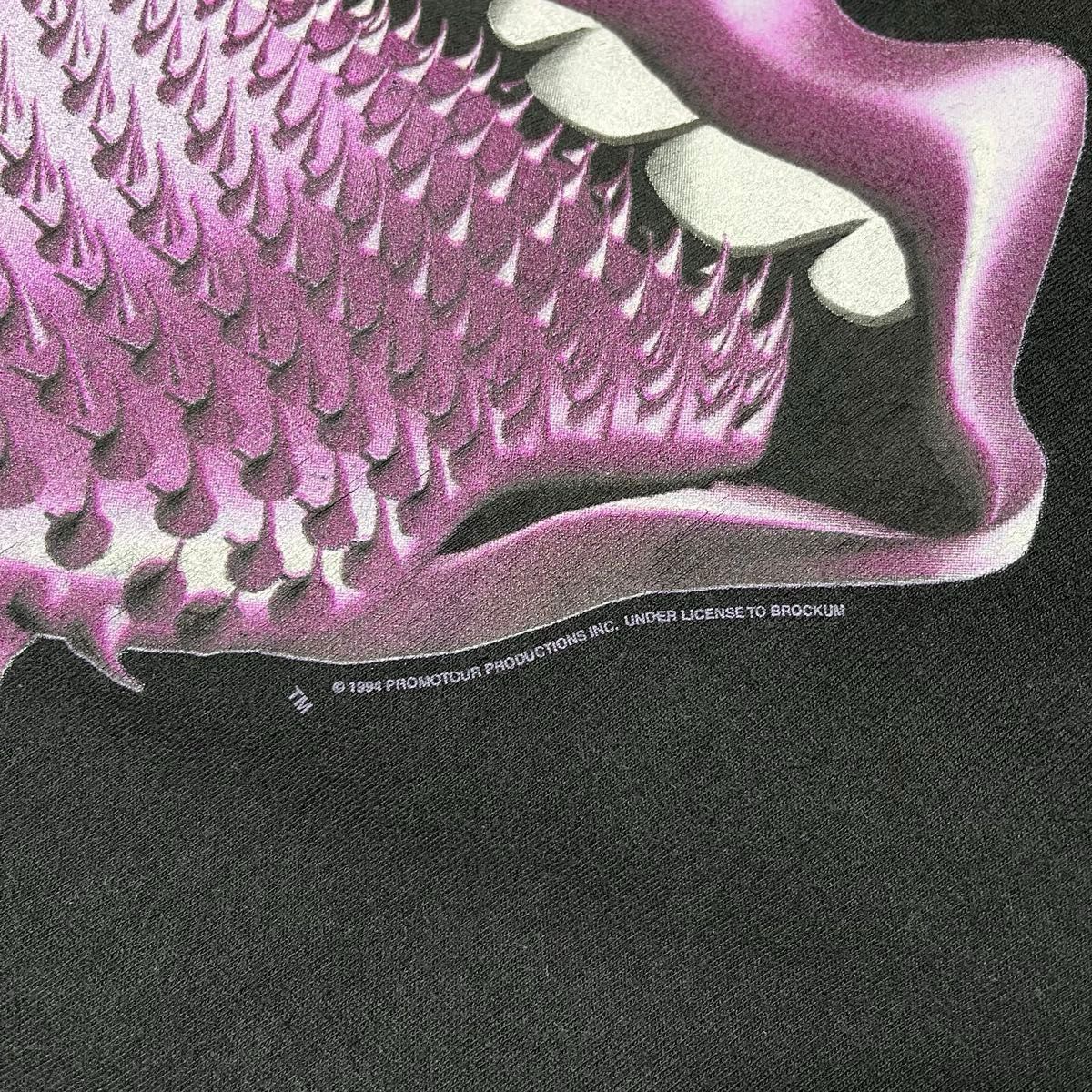 ローリングストーンズ XL スパイクタン ロングスリーブ 1994 長袖T