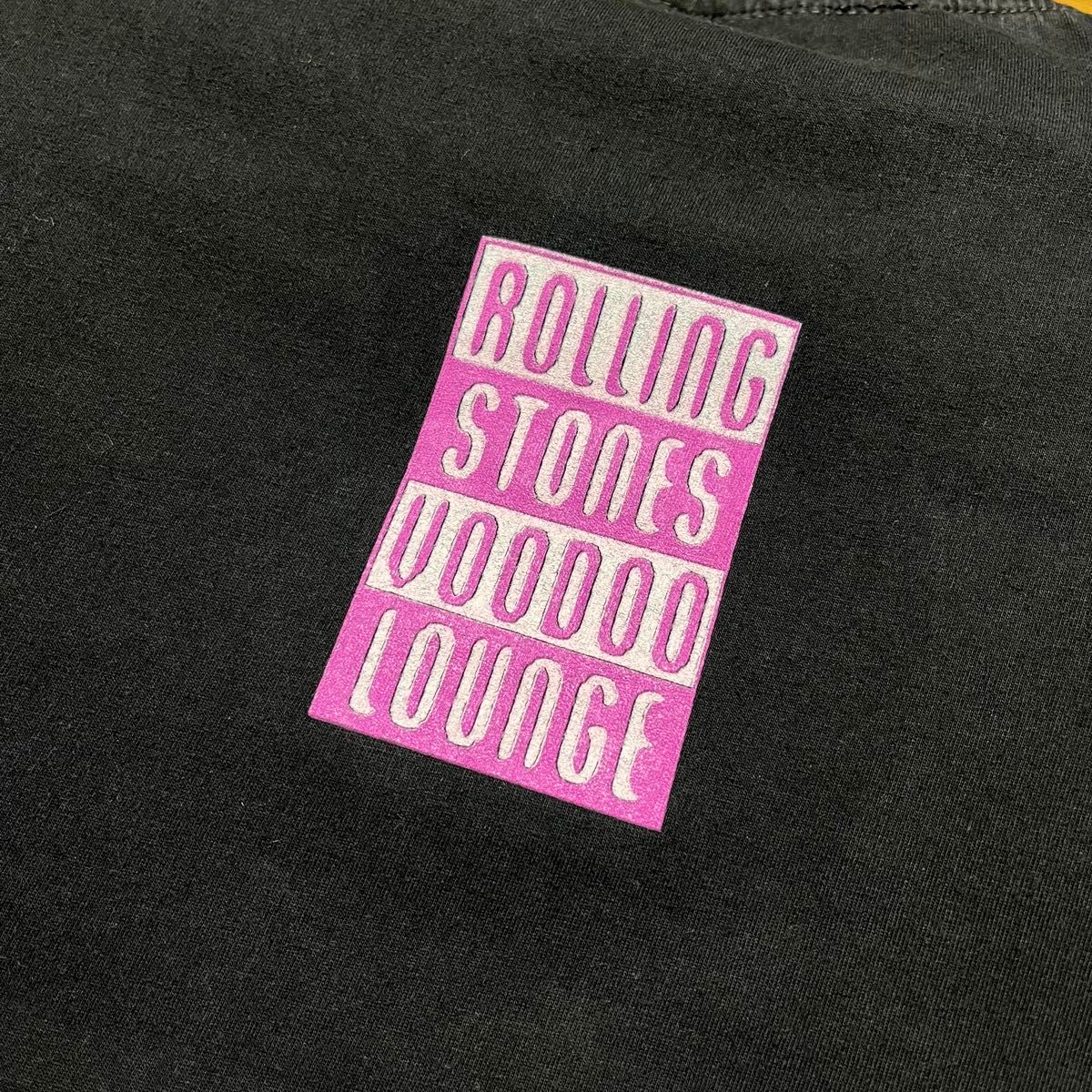 ローリングストーンズ XL スパイクタン パープル ヴードゥーラウンジ T
