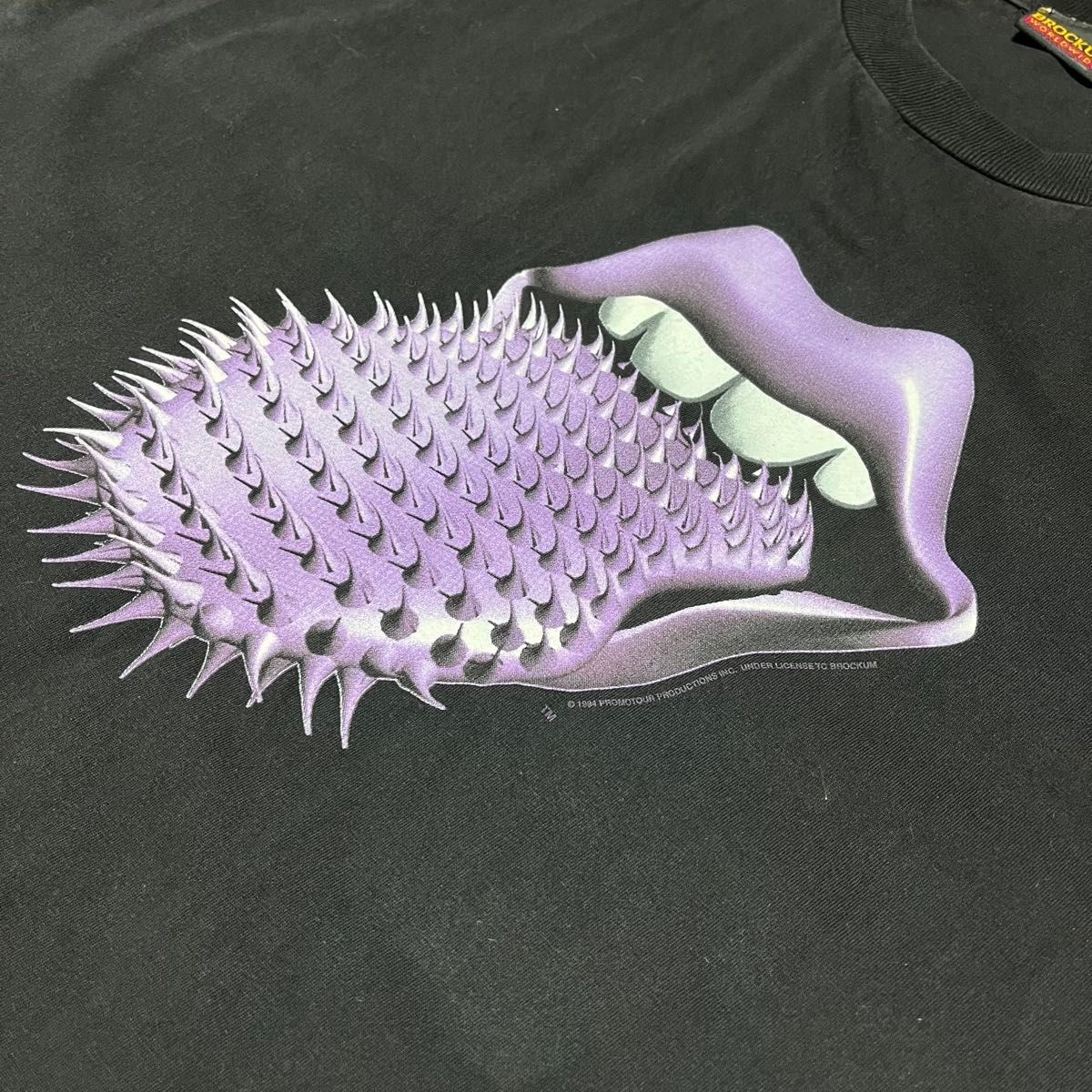 ローリングストーンズ XL スパイクタン パープル ヴードゥーラウンジ T