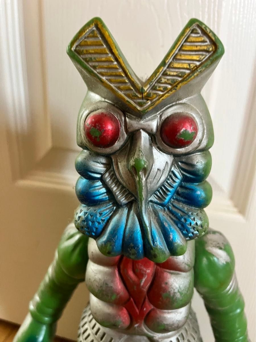 ソフビ ブルマァク バルタン星人 ウルトラマン付きセット復刻 当時物