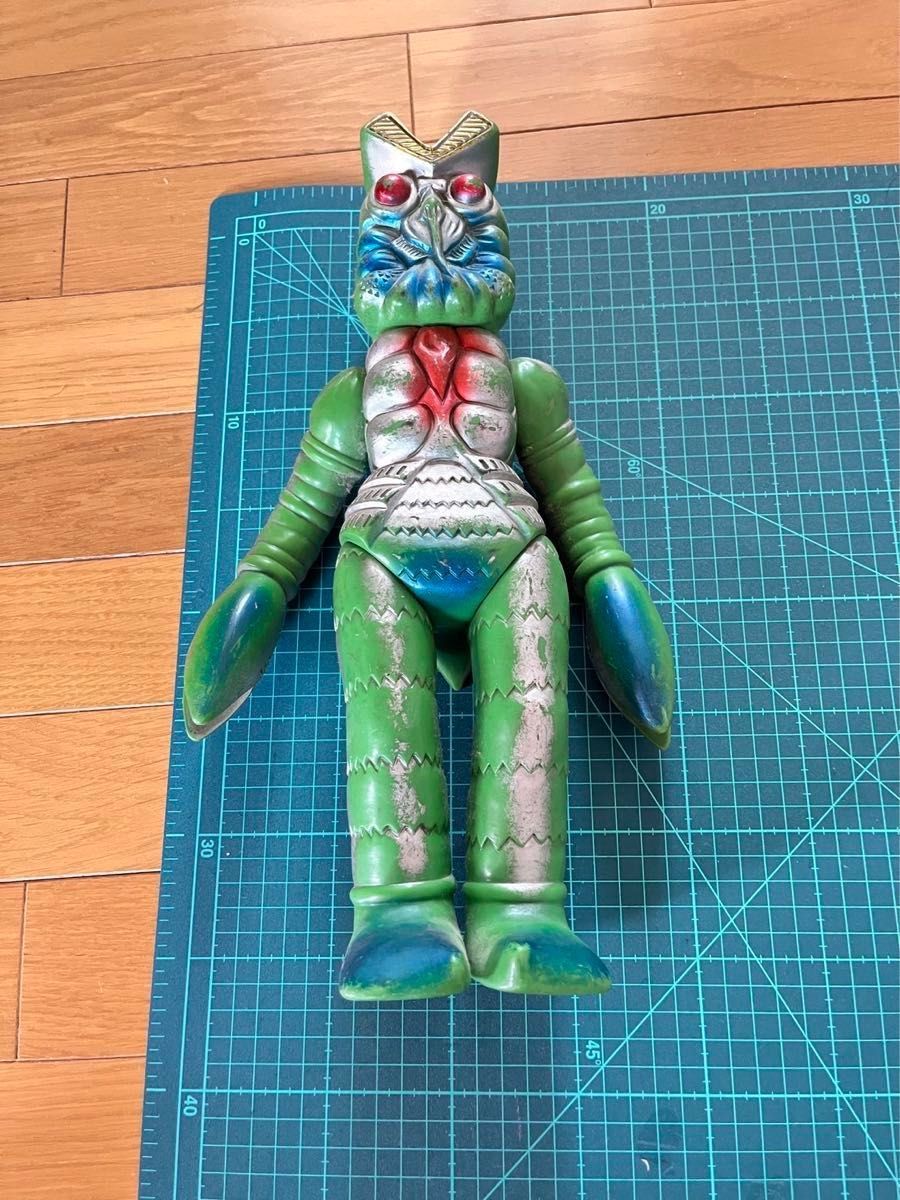 ソフビ ブルマァク バルタン星人 ウルトラマン付きセット復刻 当時物