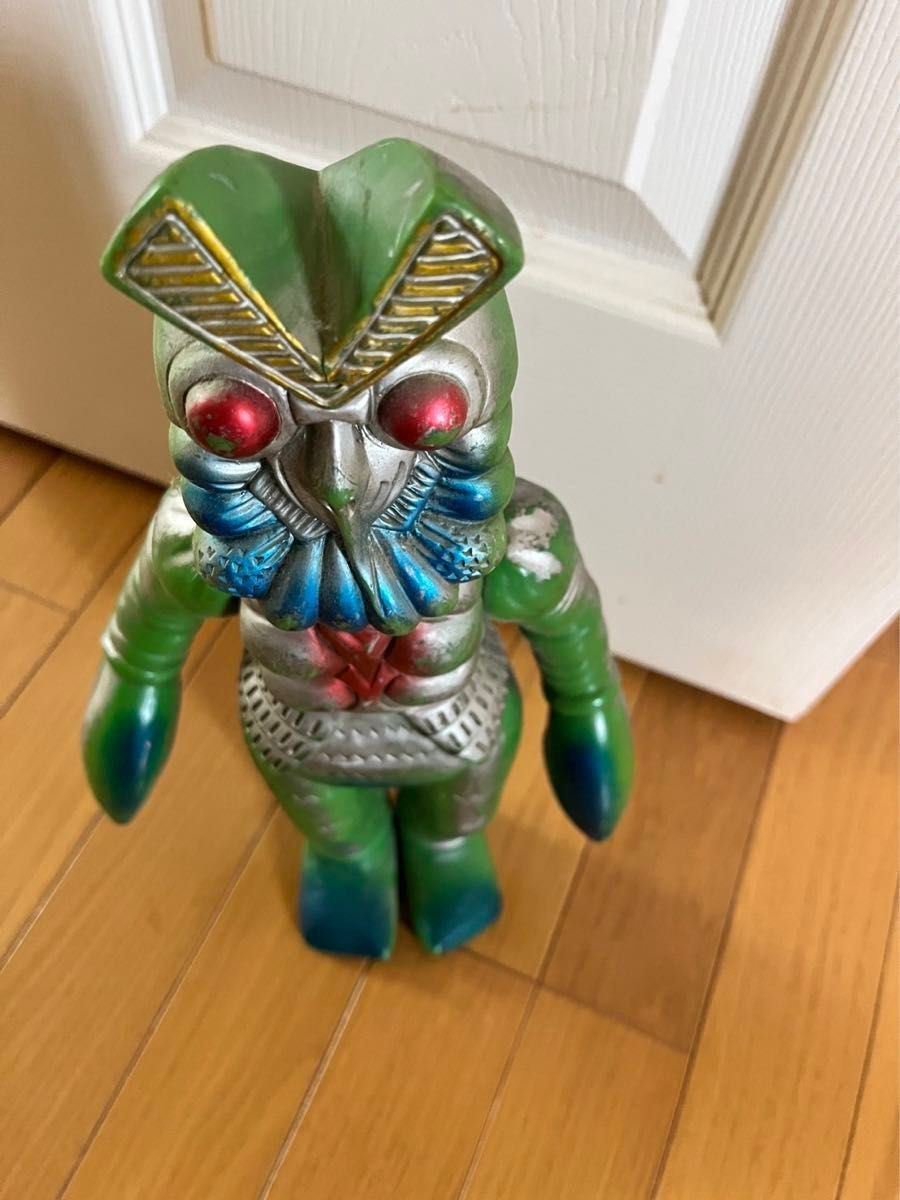 ソフビ ブルマァク バルタン星人 ウルトラマン付きセット復刻 当時物