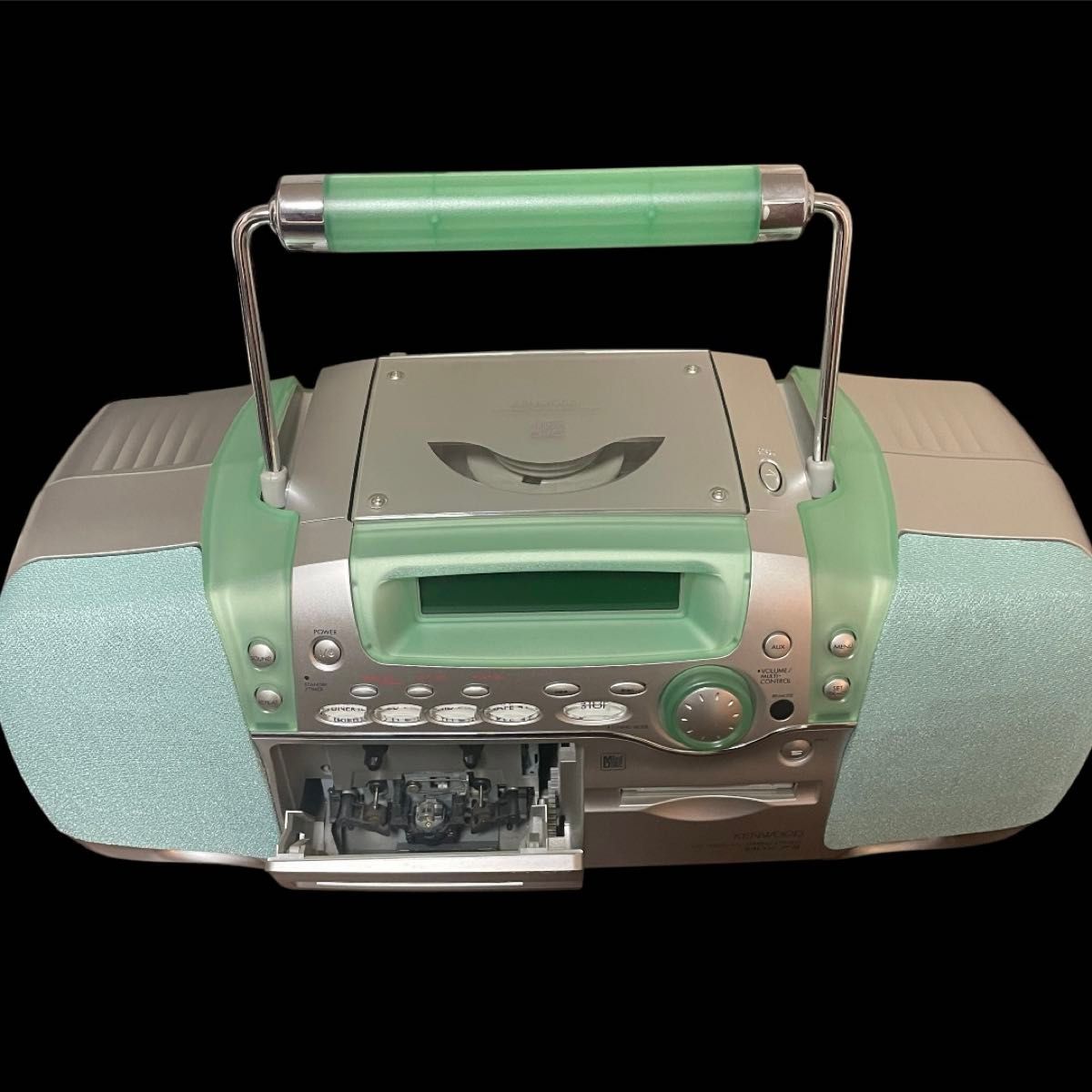 完品 KENWOOD MDX-F3 CD MD カセット ラジカセ ランページ CDラジカセ