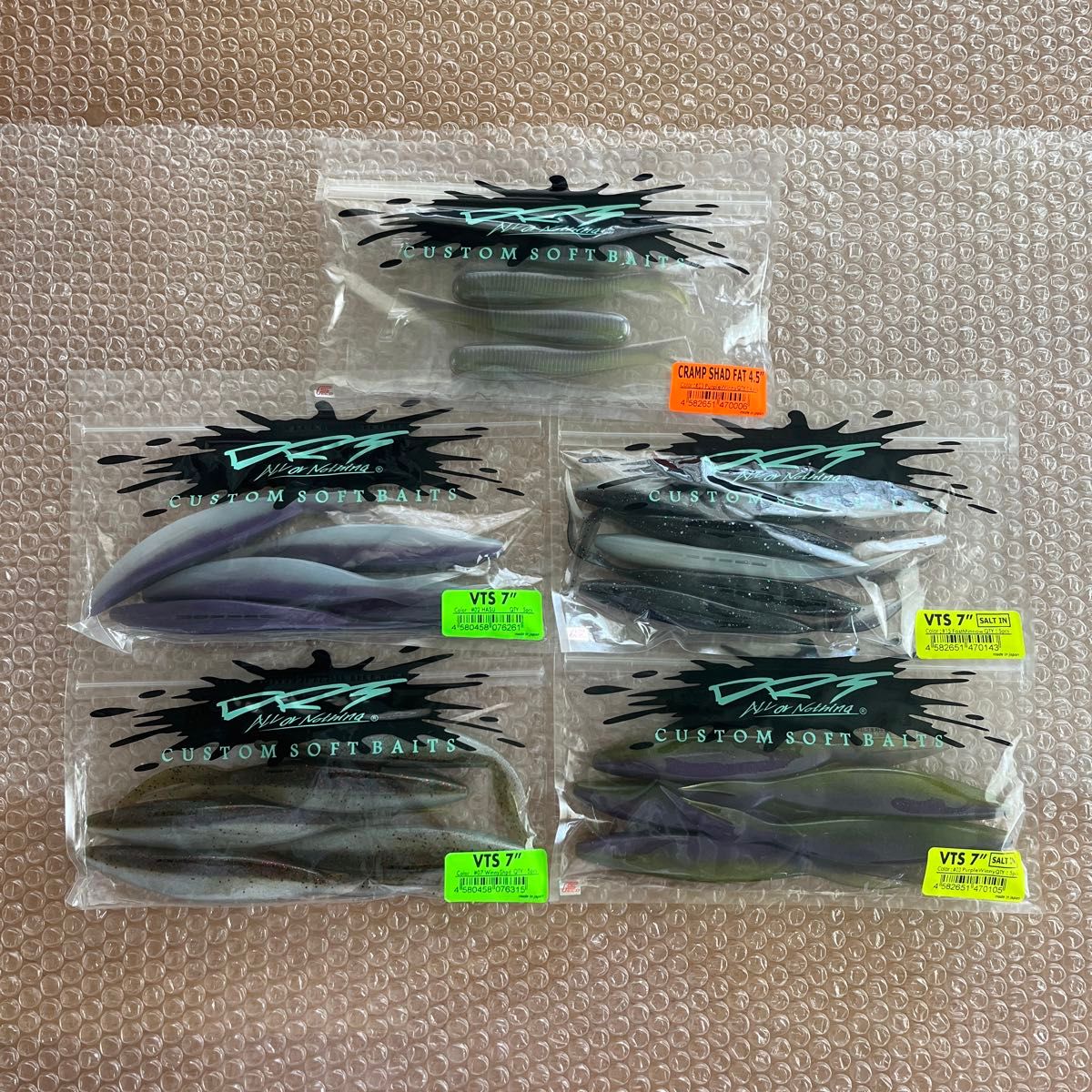 DRT タイニークラッシュ クラッシュ9 Low Fish オリカラ FLマット