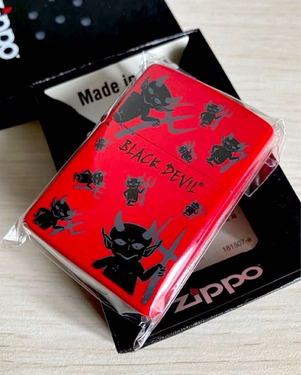 超希少品 現品限り ZIPPO ジッポー ライター ブラックデビル 10周年