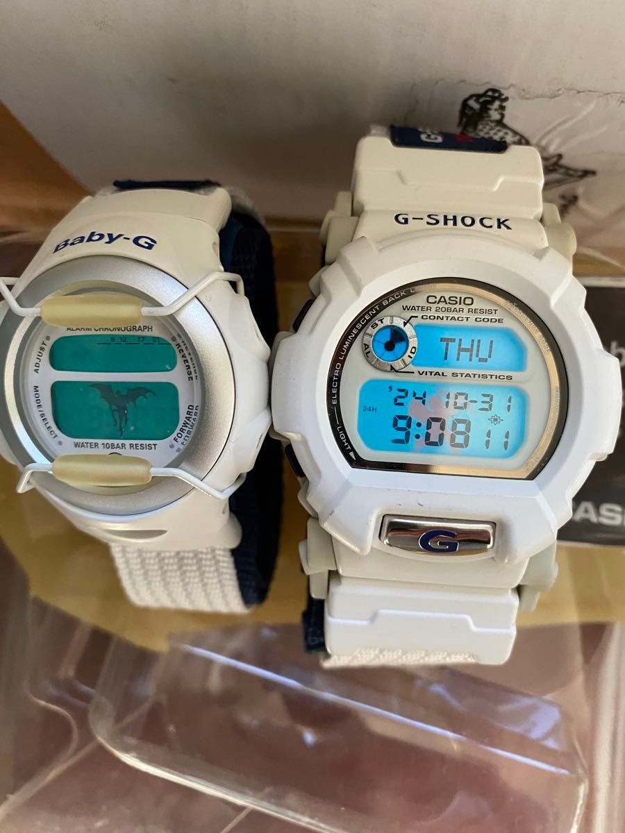 SALE ラバーズコレクション1997 天使と悪魔 新品未使用 G-SHOCK 電池
