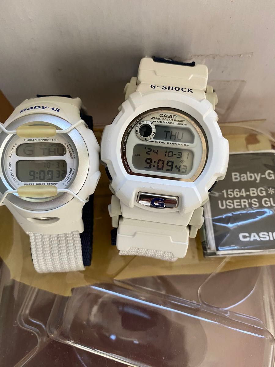 SALE ラバーズコレクション1997 天使と悪魔 新品未使用 G-SHOCK 電池