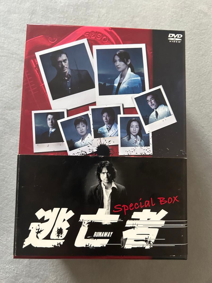 中古品 RUNAWAY 逃亡者 DVD special BOX 1〜6巻 TBSドラマ 江口洋介