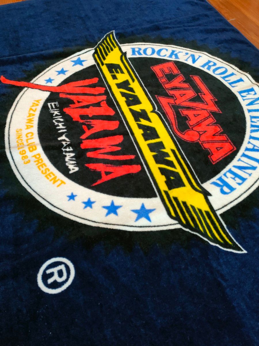 未使用品】矢沢永吉 スペシャルビーチタオル SBT '90エンブレム