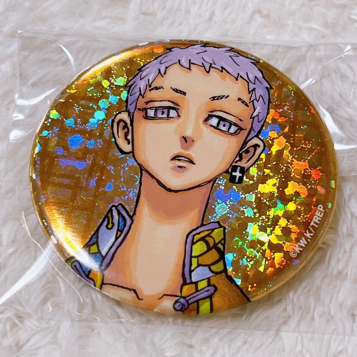 東京リベンジャーズ 新体験展 缶バッジ 三ツ谷隆 ホログラム