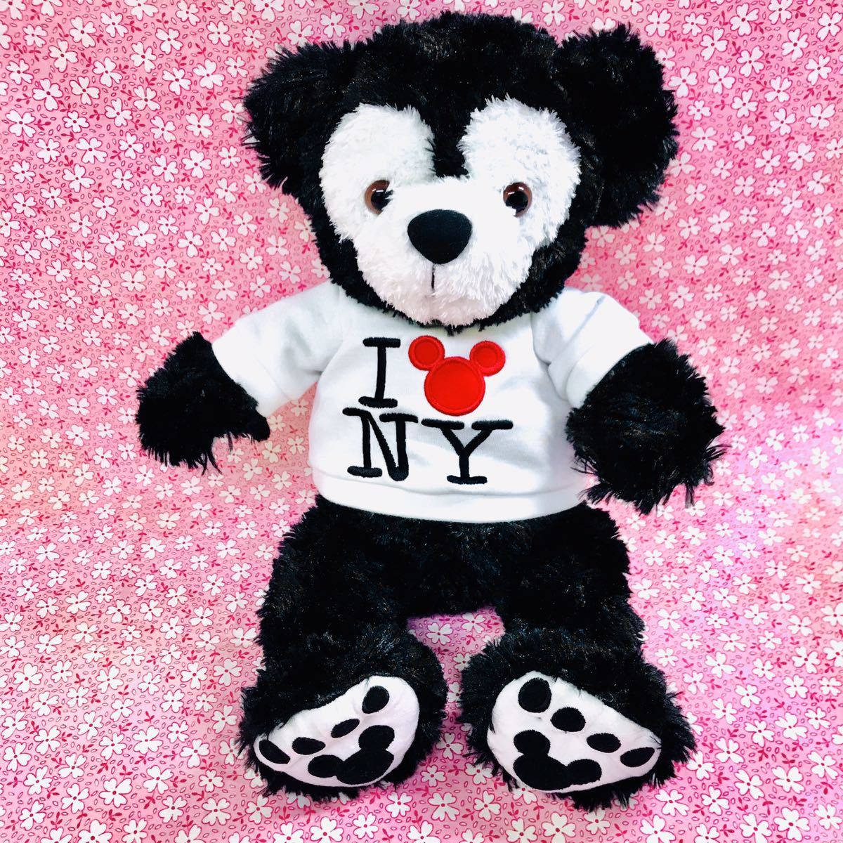 Yahoo!オークション - WDWダッフィー 『I LOVE NYブラックダッフィー