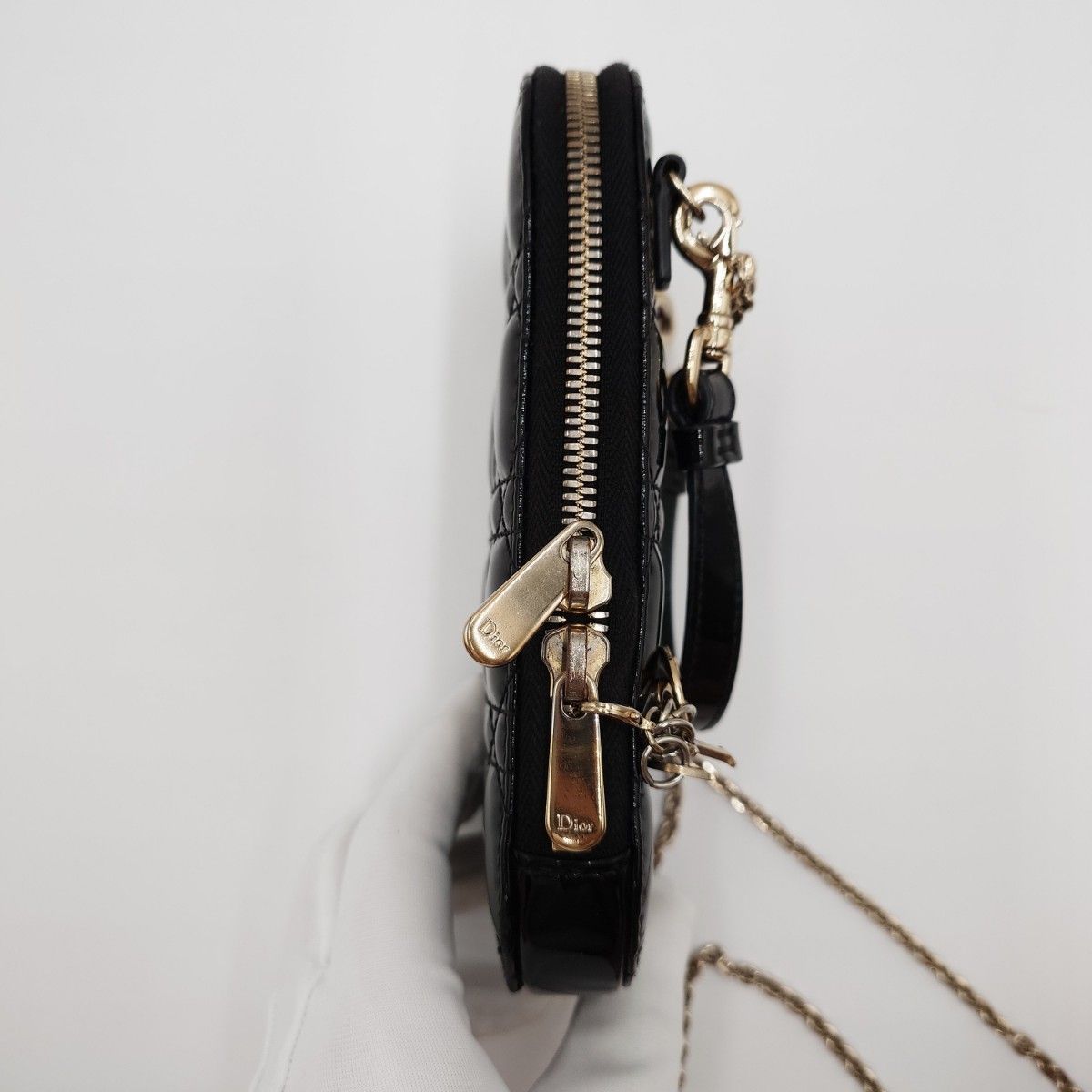 Dior レディディオール フォンホルダー ミニフォンバッグ フォンポーチ