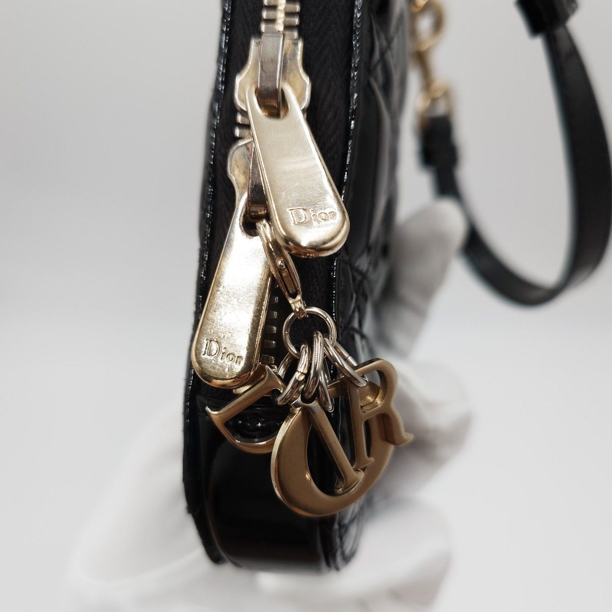 Dior レディディオール フォンホルダー ミニフォンバッグ フォンポーチ