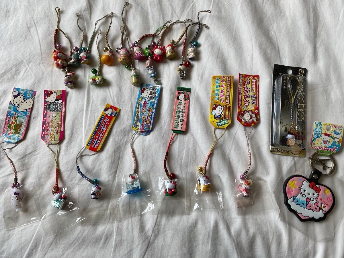 合馬公式アカウント1 ご当地キティ 根付など まとめ売り81点 合馬公式