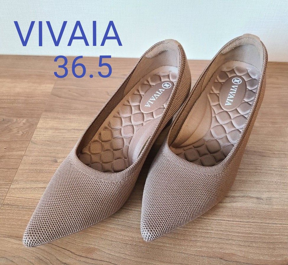 VIVAIA ビバイア パンプス ウェッジ ヒール エスプレッソ ブラウン系