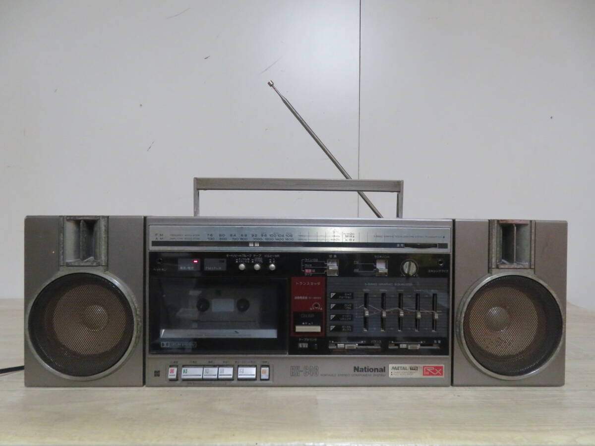 Yahoo!オークション - National ナショナル RX-C46 ラジオ カセット レ