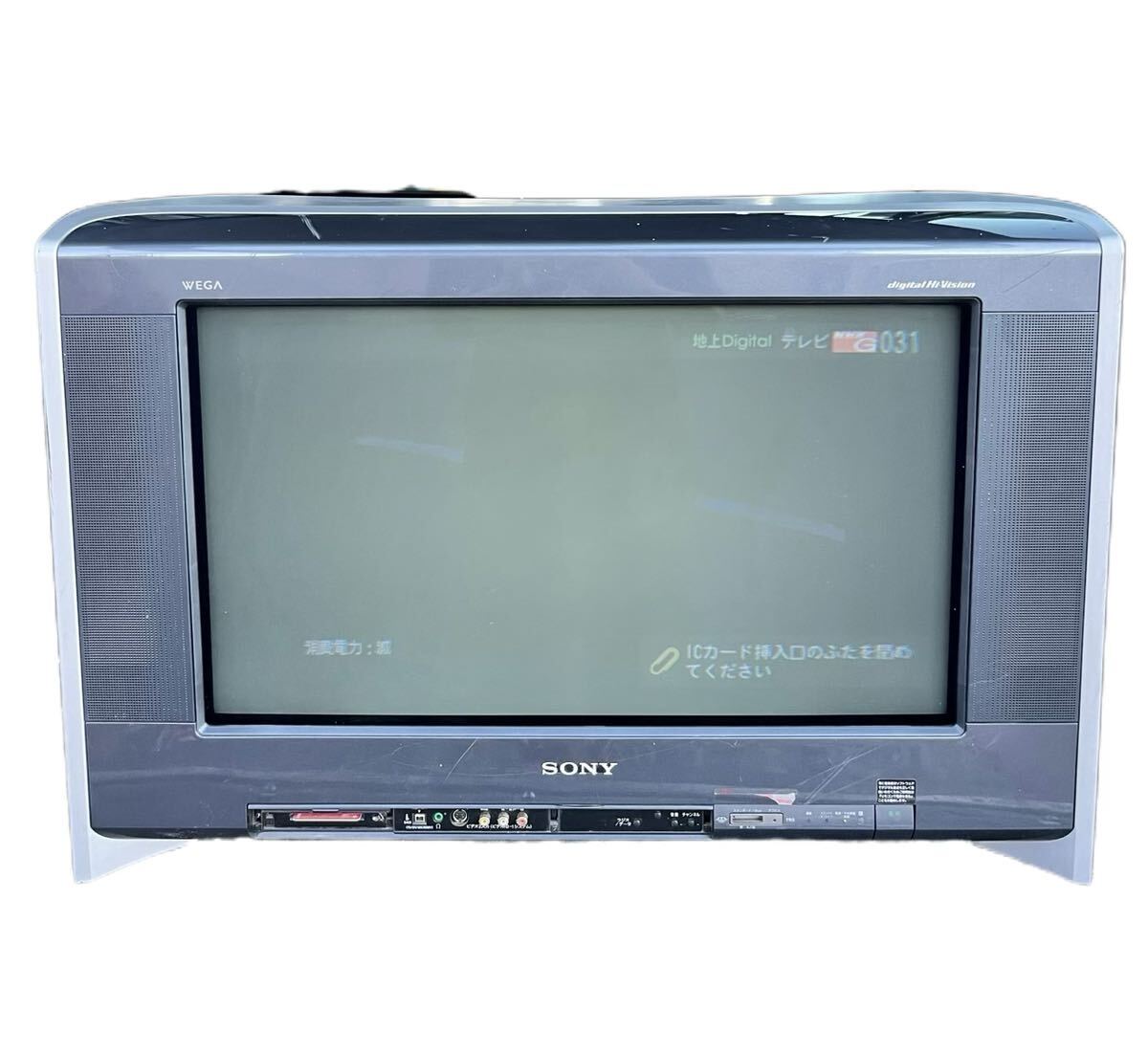 Yahoo!オークション - ソニー SONY トリニトロン ブラウン管テレビ KD-