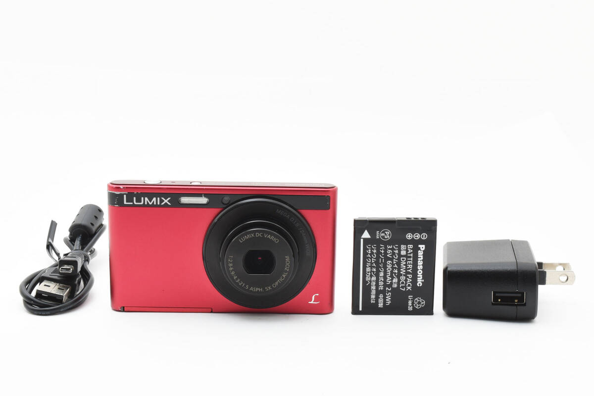 Yahoo!オークション - 通電確認済み Panasonic LUMIX DMC-XS1 レッド