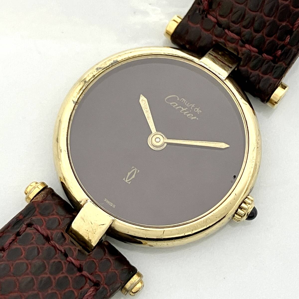 Yahoo!オークション - ジャンク Cartier カルティエ マストヴァンドー