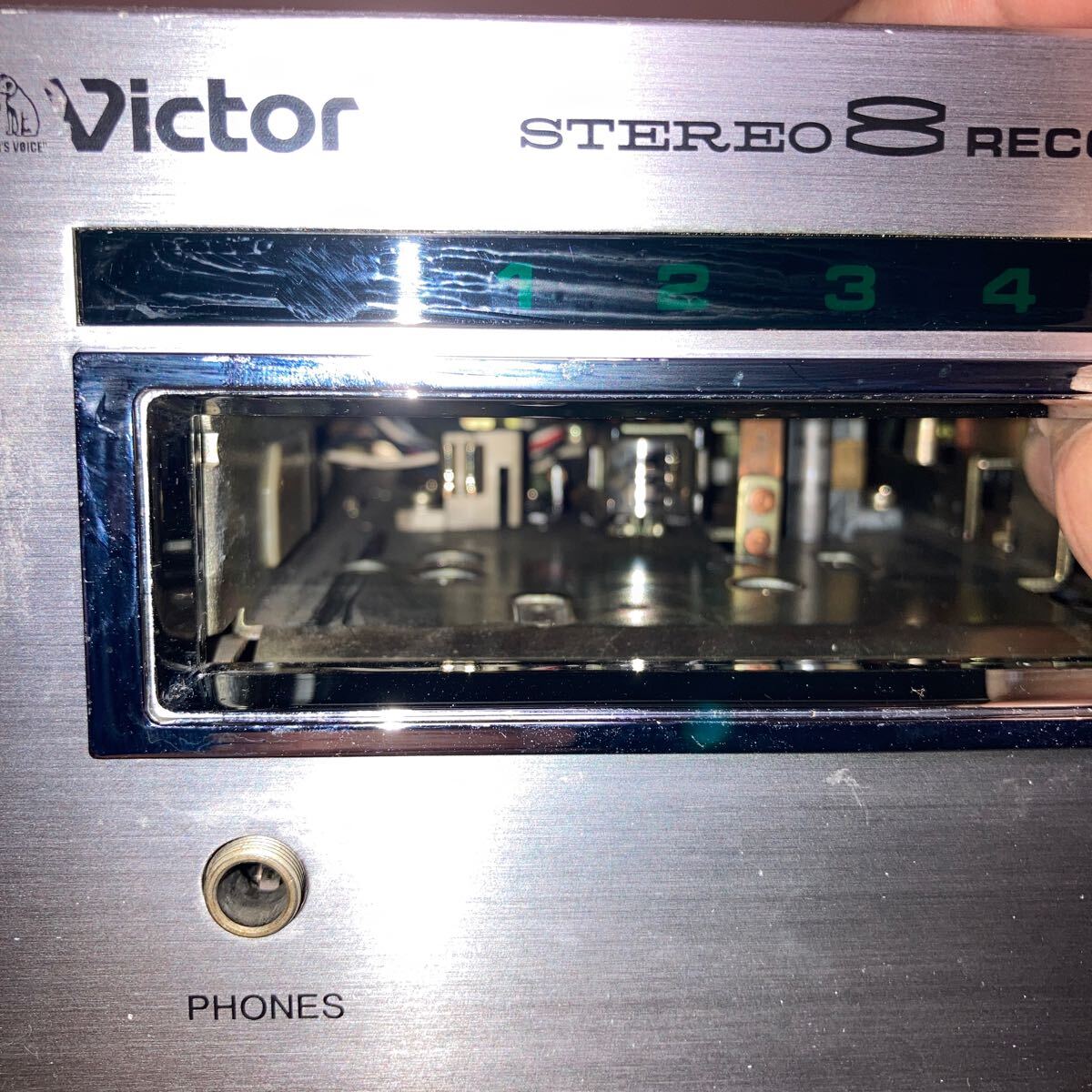 Yahoo!オークション - VICTORビクター8トラックテープデッキED-241再生