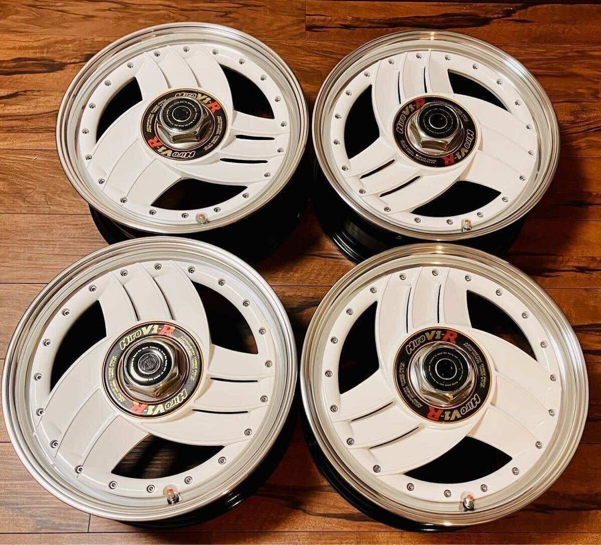 Yahoo!オークション - Hiro V1 R 16インチ 7J +38 5穴 4本 セット 当時