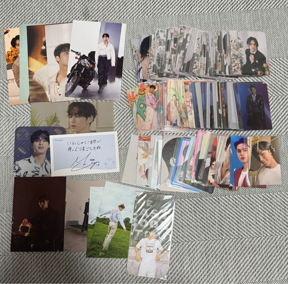 SEVENTEEN ミンギュ トレカまとめ売りSEVENTEEN ミンギュ トレカ