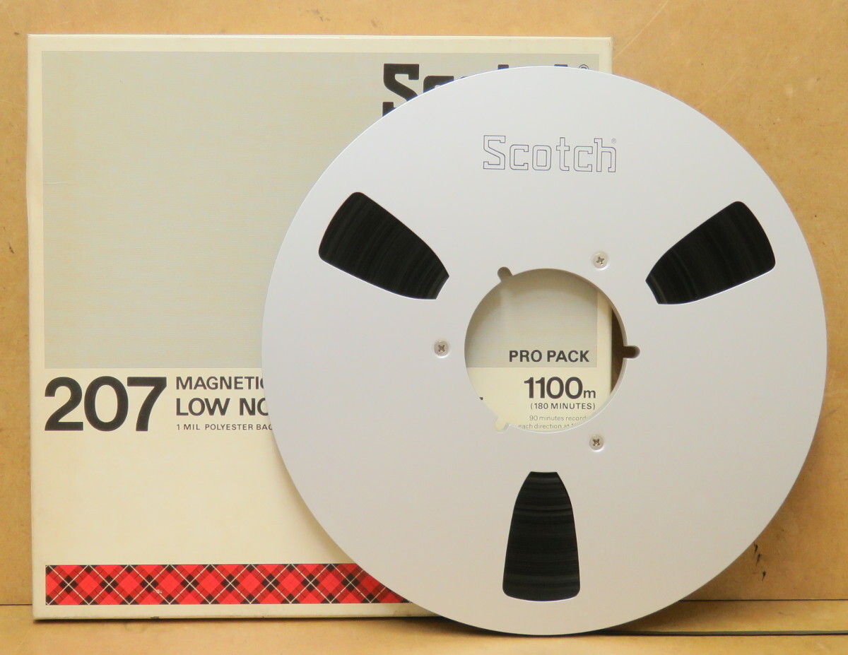 Yahoo!オークション - オープンリールテープ 10号 Scotch 207-1100R メ