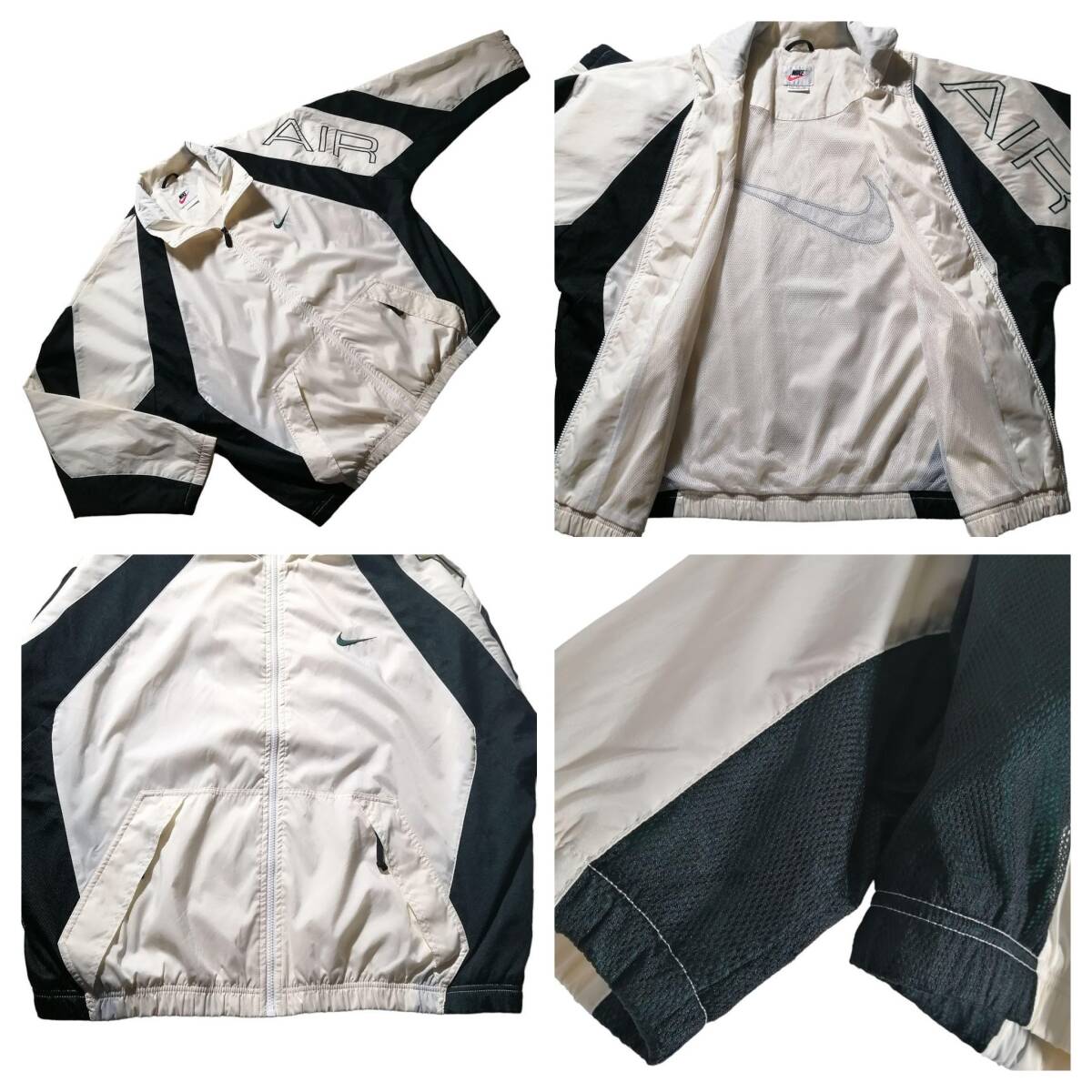 希少 90s NIKE オールド ナイキ NIKE AIR ナイロンジャケット