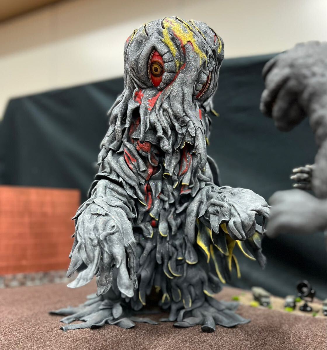 ジャンク ガレージキット ゴジラ クモンガ レジンシェフとうけけ団